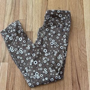 Floral leggings